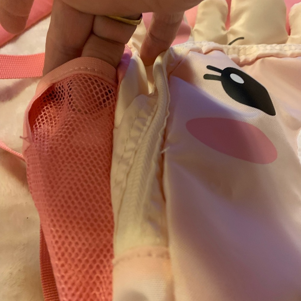 Firefly kids backpack! Pink colors with adorable Lama - Picture 5 of 12